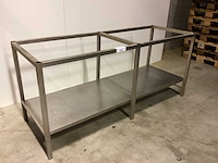 Werktafelonderstel rvs rvs werktafel - afbeelding 2 van  3
