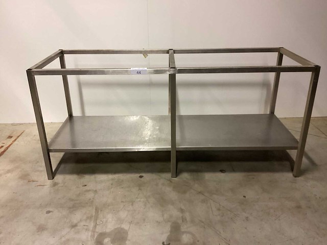 Werktafelonderstel rvs rvs werktafel - afbeelding 1 van  3
