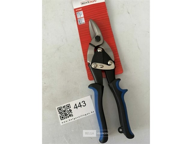 Werkzeyt plaatschaar 250mm - afbeelding 3 van  3