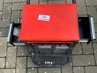 Werkzitbankje op wielen - afbeelding 1 van  2