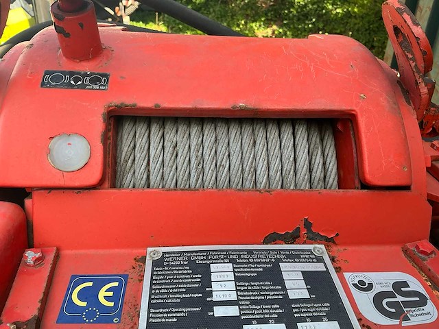 Werner f40.1h1w0012 hydraulische boslier - afbeelding 8 van  11