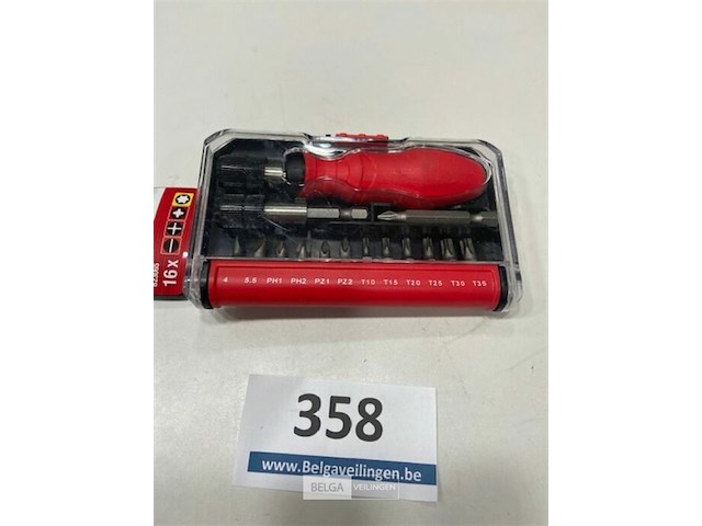 Werzeyt 16 delige bitsenset - afbeelding 3 van  3