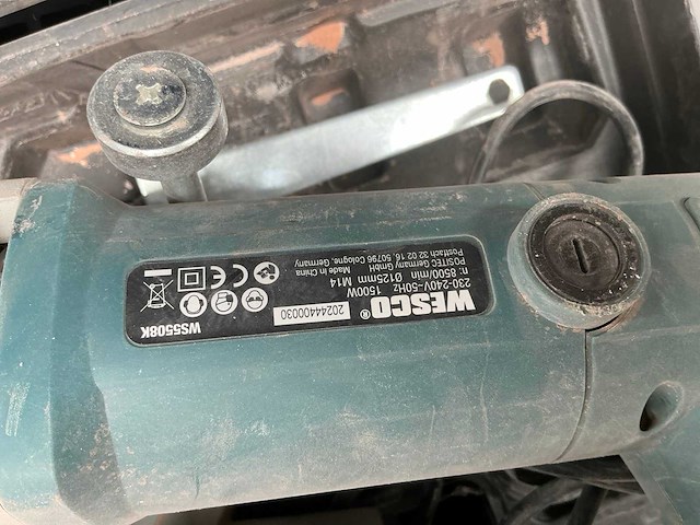 Wesco sleuvenslijper - afbeelding 3 van  4