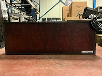 Westerstrand dubbelzijdige arena klok - afbeelding 1 van  2