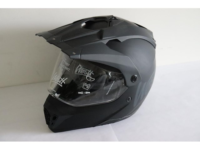 Westt motorcrosshelm - afbeelding 1 van  5