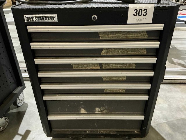Westward 7-laden gereedschapswagen - afbeelding 1 van  8