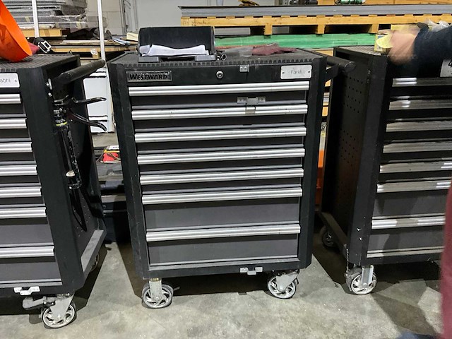 Westward 7-laden gereedschapswagen - afbeelding 1 van  8