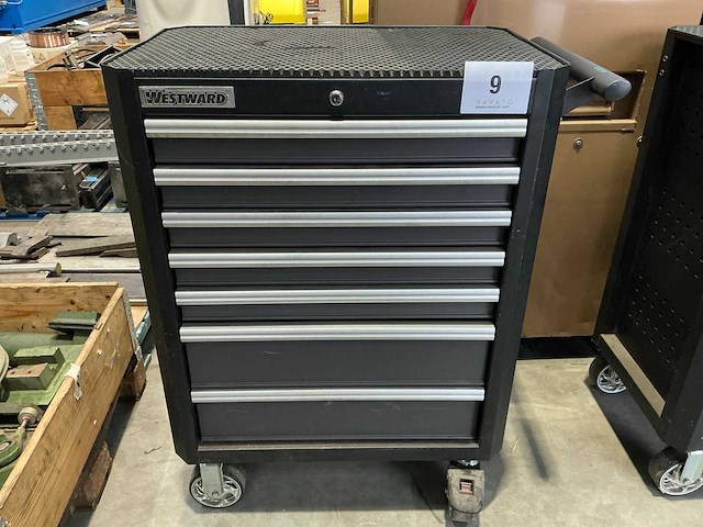 Westward 7 laden gereedschapswagen - afbeelding 1 van  3