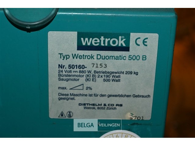 Wetrok schrob- / zuigmachine - afbeelding 7 van  7