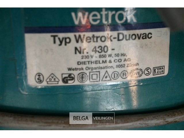 Wetrok stof- /waterzuiger - afbeelding 5 van  5