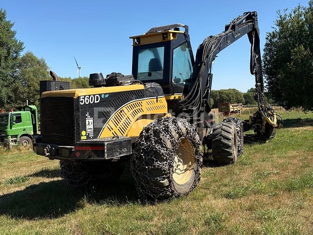 Wheeled harvester met ontarmkop ecolog 560 d - afbeelding 41 van  44