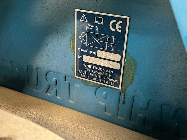 Whip truck wmp20 hand hydraulische palletwagen - afbeelding 6 van  6