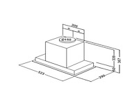 Whirlpool - akr860ix - afzuigkap - afbeelding 2 van  4