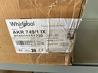 Whirlpool akr 749/1 ix dampkap telescopisch 60 cm - afbeelding 1 van  2