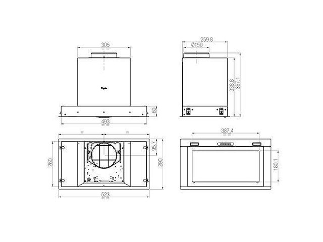 Whirlpool akr860ix - afbeelding 4 van  4