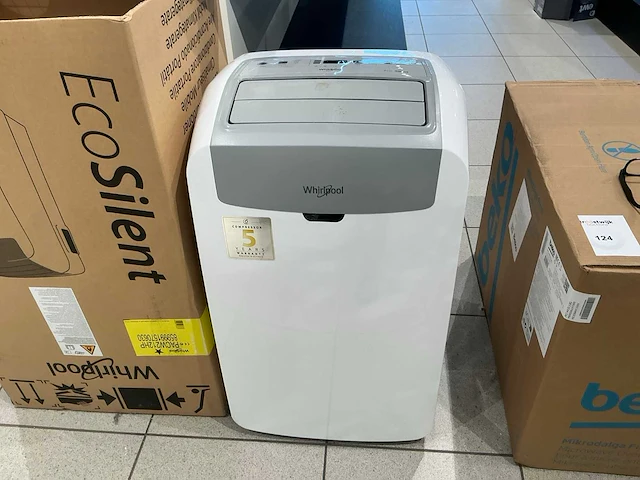 Whirlpool ecosilent pacw212co mobiele airconditioning - afbeelding 1 van  7