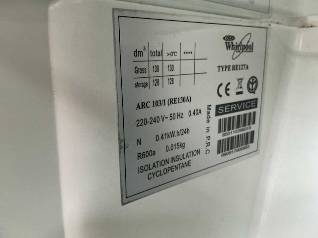Whirlpool koelkast - afbeelding 6 van  6