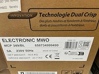 Whirlpool mcp 349 bl combi microgolfoven - afbeelding 3 van  3