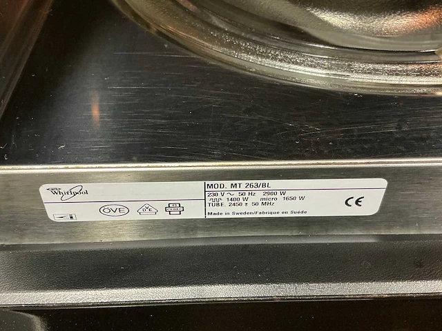 Whirlpool mt 263/bl magnetron - afbeelding 5 van  5