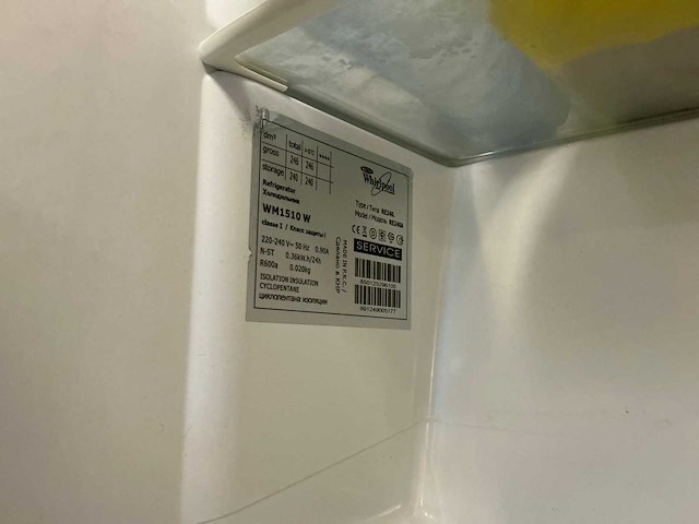 Whirlpool wm1510w koelkast - afbeelding 4 van  4