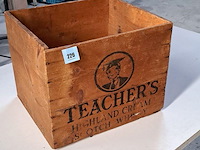 Whisky krat teacher's - afbeelding 1 van  2