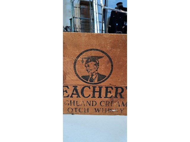 Whisky krat teacher's - afbeelding 2 van  2