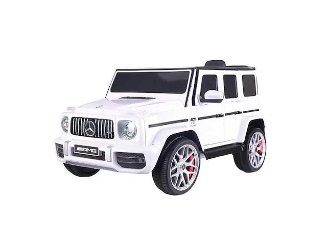White amg g63 mercedes-benz - afbeelding 1 van  6