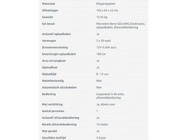 White amg g63 mercedes-benz - afbeelding 6 van  6