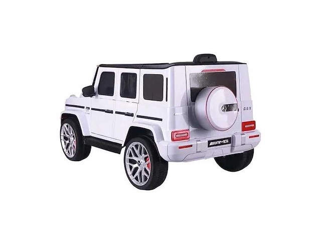 White amg g63 mercedes-benz - afbeelding 1 van  6