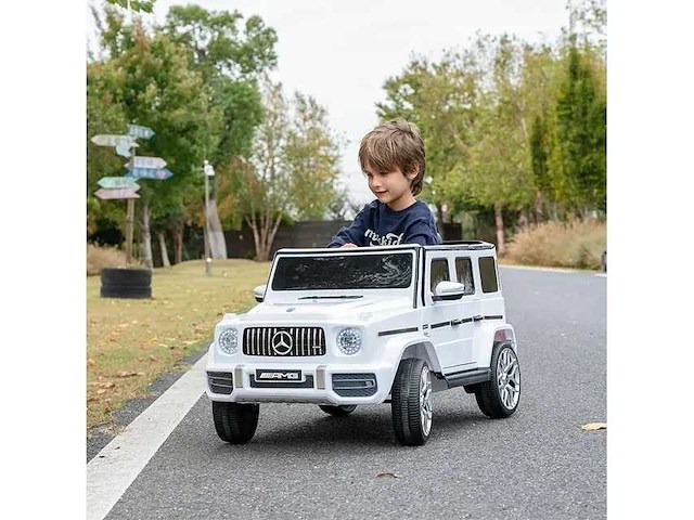 White amg g63 mercedes-benz - afbeelding 2 van  6