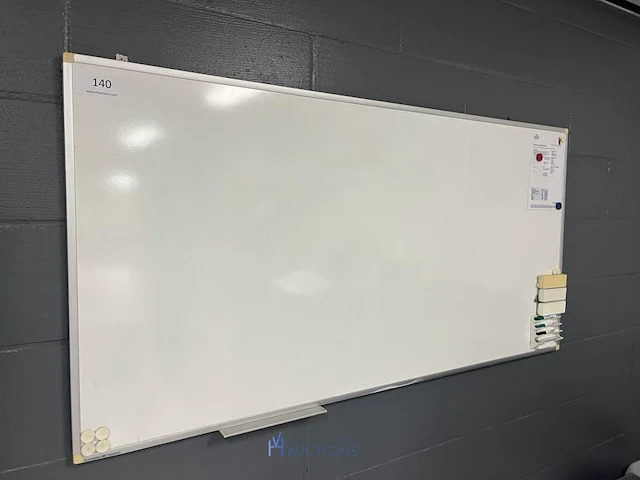 Whiteboard - plm 180 x 90 cm - afbeelding 1 van  2