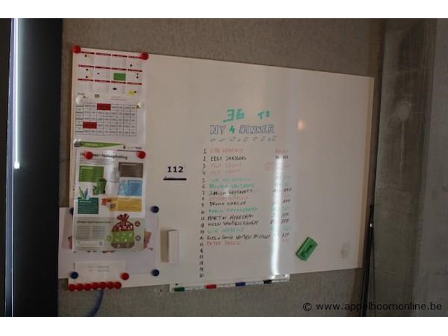Whiteboard afm 150x100cm - afbeelding 1 van  1