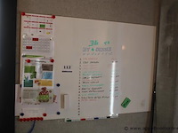 Whiteboard afm 150x100cm - afbeelding 1 van  1