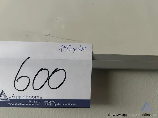 Whiteboard, afmetingen 150 x 100 cm - afbeelding 1 van  2