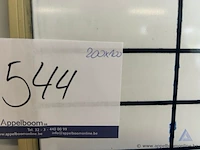 Whiteboard met raster, inclusief diverse magneten, planbord, 200 x 100 cm - afbeelding 2 van  2