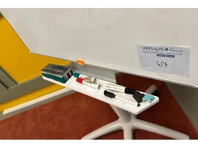 Whiteboard op wielen nobo - afbeelding 3 van  4