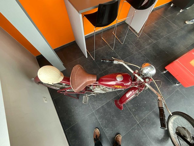 Whizzer solo solo oldtimer moto - afbeelding 10 van  15