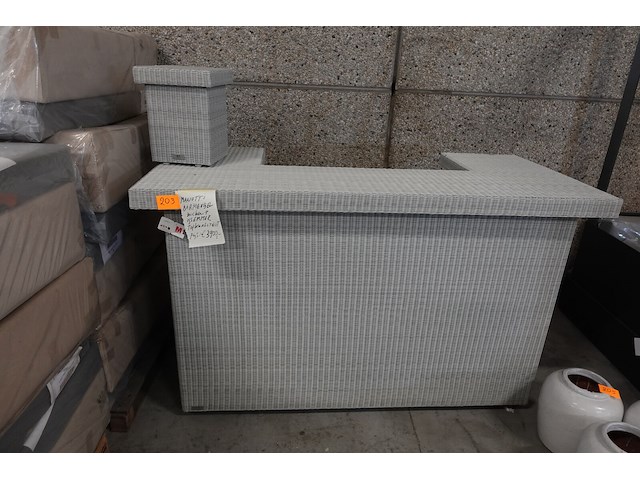 Wicker barmeubel manutti + ijsemmer - afbeelding 1 van  7