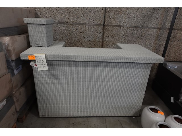 Wicker barmeubel manutti + ijsemmer - afbeelding 5 van  7