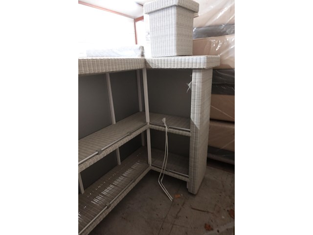 Wicker barmeubel manutti + ijsemmer - afbeelding 6 van  7