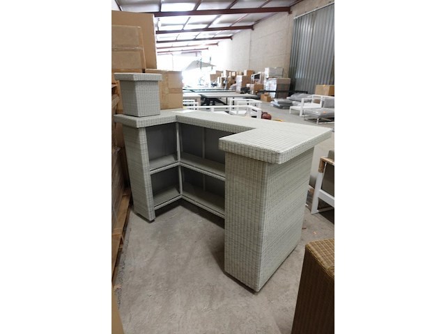 Wicker barmeubel manutti - afbeelding 3 van  4