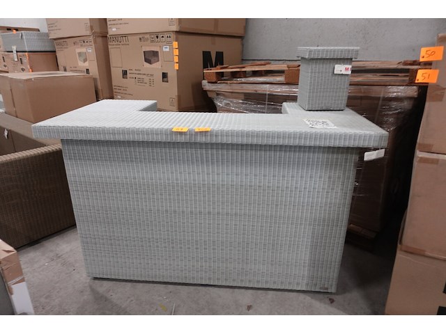 Wicker barmeubel manutti - afbeelding 1 van  4