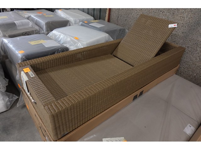 Wicker ligbed manutti - afbeelding 2 van  6
