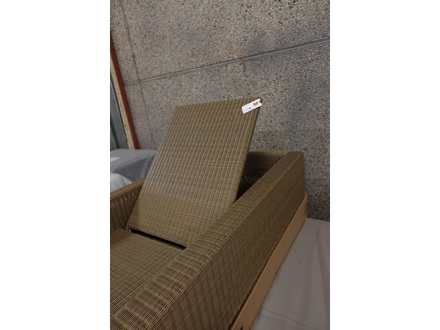 Wicker ligbed manutti - afbeelding 3 van  6