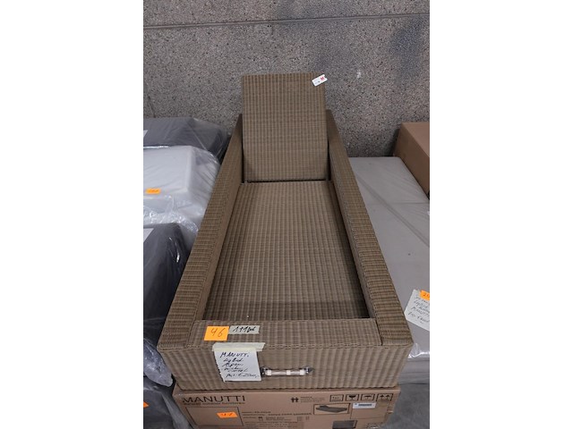 Wicker ligbed manutti - afbeelding 4 van  6