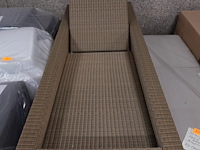 Wicker ligbed manutti - afbeelding 4 van  6