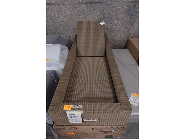 Wicker ligbed manutti - afbeelding 5 van  6