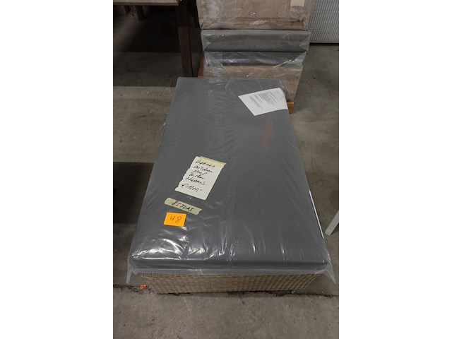 Wicker outdoor poef diphano - afbeelding 1 van  93