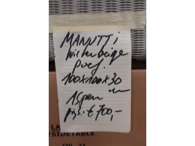 Wicker poef manutti - afbeelding 3 van  3