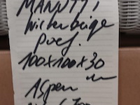 Wicker poef manutti - afbeelding 3 van  3